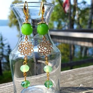 Dangling earrings